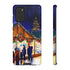 Shopping at the Christmas Market - Impact Resistant Phone Case Samsung Galaxy S20+ Glossy